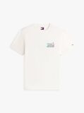 Beige Back Logo Relaxed Jersey T-Shirt  Men