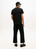 Black Logo Crew Neck Jersey T-Shirt  Men