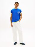 Blue Signature Back Logo Jersey T-Shirt  Men