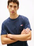 Blue Tonal Tommy Badge Jersey T-Shirt  Men