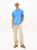 Blue Tonal Tommy Badge Jersey T-Shirt  Men