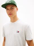 Grey Tonal Tommy Badge Jersey T-Shirt  Men