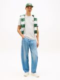 Grey Tonal Tommy Badge Jersey T-Shirt  Men