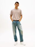 Beige Tonal Tommy Badge Jersey T-Shirt  Men