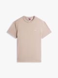 Beige Tonal Tommy Badge Jersey T-Shirt  Men