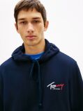 Μπλε Hoody Με Signature Λογότυπο  Άνδρες