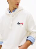 Άσπρο Hoody Με Signature Λογότυπο  Άνδρες