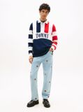 Denim Sonny Embroidery Regular Tapered Leg Jeans  Men
