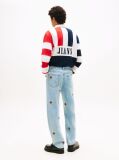Denim Sonny Embroidery Regular Tapered Leg Jeans  Men