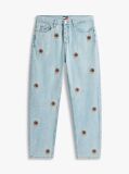 Denim Sonny Embroidery Regular Tapered Leg Jeans  Men