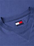 Μπλε T-Shirt Με Εφέ Peached Και Λογότυπο  Άνδρες