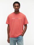 Red Repeat Logo T-Shirt  Men