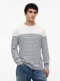 Multi Logo Stripe Jersey Long Sleeve T-Shirt  Men