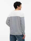 Multi Logo Stripe Jersey Long Sleeve T-Shirt  Men