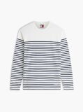 Multi Logo Stripe Jersey Long Sleeve T-Shirt  Men