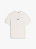 Μπεζ T-Shirt Σε Άνετη Γραμμή Με Σχέδιο Στην Πλάτη  Άνδρες