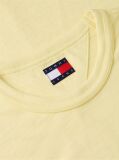 Κίτρινο Βαμβακερό T-Shirt  Άνδρες