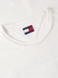Άσπρο T-Shirt Σε Άνετη Γραμμή Με Υφή Και Σχέδιο Στην Πλάτη  Άνδρες