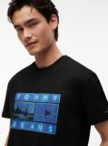 Μαύρο T-Shirt Με Σχέδιο  Άνδρες