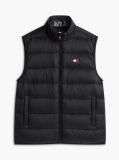 Black Lightweight Ripstop Packable Down Gilet  Men