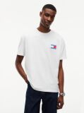 Beige Back Signature Logo Relaxed T-Shirt  Men