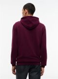 Μωβ Βαμβακερό Hoody Με Σημαιάκι Wavy  Άνδρες
