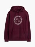 Μωβ Βαμβακερό Hoody Με Σημαιάκι Wavy  Άνδρες