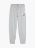 Grey Signature Logo Terry Cuffed Joggers  Men