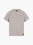Brown Washed Ottoman Waffle Knit T-Shirt  Men