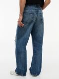 Denim Theo Distressed Loose Jeans  Men
