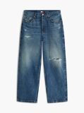 Denim Theo Distressed Loose Jeans  Men