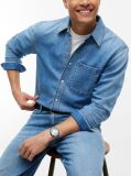 Denim Regular Fit Denim Shirt  Men