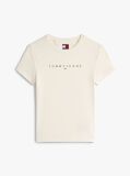 Yellow Essential Logo Slim Fit T-Shirt  Women