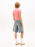 Pink Essential Logo Slim Fit T-Shirt  Women