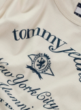 Άσπρο T- Shirt Με NYC Λογότυπο Σε Slim Γραμμή  Γυναίκες