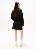 Black Tommy Badge Water Repellent Jacket  Women