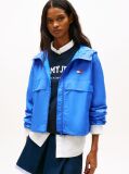 Blue Tommy Badge Windbreaker  Women