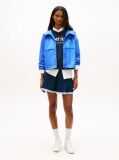 Blue Tommy Badge Windbreaker  Women