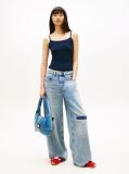 Blue Essential Strap Top  Women