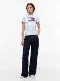 Blue Tonal Tommy Flag T-Shirt  Women