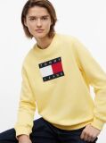 Κίτρινο Tonal Φούτερ Με Tommy Σημαία  Γυναίκες
