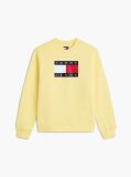 Κίτρινο Tonal Φούτερ Με Tommy Σημαία  Γυναίκες