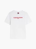 White Relaxed Jersey T-Shirt  Women