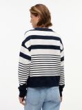 Multi Tommy Badge Stripe Relaxed Sweatshirt  Women