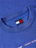 Blue Repeat Logo Washed Jersey T-Shirt  Women