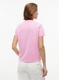 Pink Repeat Logo Washed Jersey T-Shirt  Women