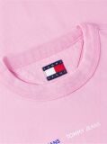 Pink Repeat Logo Washed Jersey T-Shirt  Women