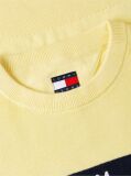 Yellow Tommy Flag Crew Neck Jumper  Women