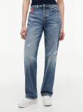 Denim Vintage Τζιν Με Μεσαίο Καβάλο Σε Ίσια Και Στενή Γραμμή  Γυναίκες