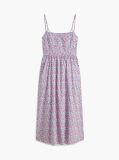 Multi Crinkle Poplin Strap Maxi Dress  Women